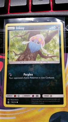 Inkay  118/214 (reverse) sm Unbroken Bonds