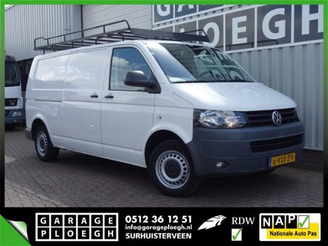 Volkswagen Transporter - 2.0 TDI L2H1 Airco Cruise Lang Trekhaak - 1