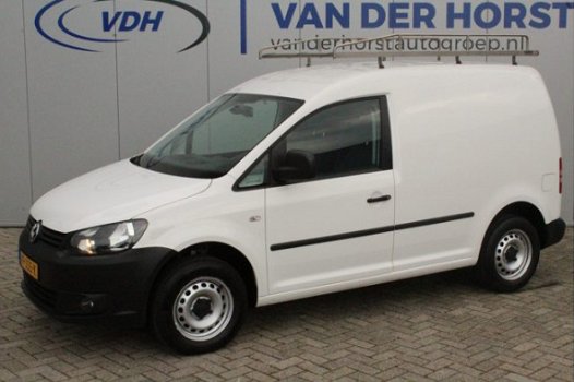 Volkswagen Caddy - 1.6-75pk TDI. Airco, trekhaak. prijs excl. BTW - 1