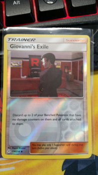 Giovanni's Exile 174/214 (reverse) sm Unbroken Bonds - 1