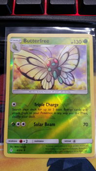 Butterfree 4/214 Rare (reverse) sm Unbroken Bonds - 1