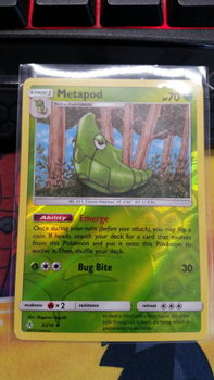 Metapod 3/214 (reverse) sm Unbroken Bonds - 1