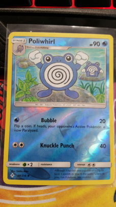 Poliwhirl  38/214 (reverse) sm Unbroken Bonds