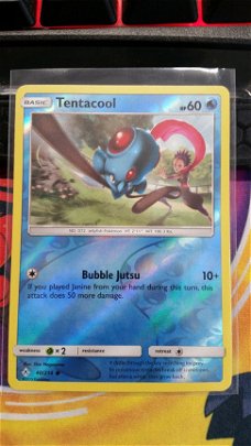 Tentacool  40/214 (reverse) sm Unbroken Bonds