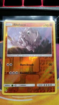 Rhyhorn 93/214 (reverse) sm Unbroken Bonds - 1