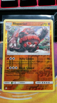 Rhyperior 95/214 Rare (reverse) sm Unbroken Bonds - 1