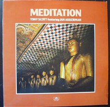 Tony Scott - Featuring Jan Akkerman ‎– Meditation - jazzLP 1977