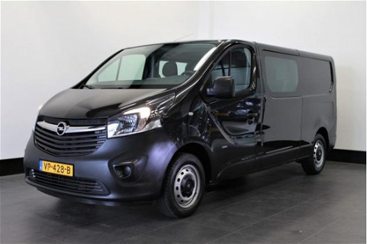 Opel Vivaro - 1.6 CDTI L2 - Dubbel Cabine - Airco - Navi - € 13.950, - Ex - 1