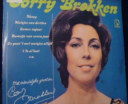 Corrie Brokken - Met vriendelijke groeten - LP 1971 - Rogier van Otterloo, Jules de Corte - 1