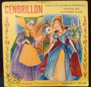 Cendrillon - kindersingle - franstalig met illustraties - 1