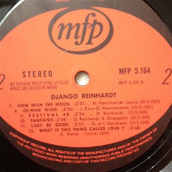 Django Reinhardt - MFP 5164 - JazzLP - 4