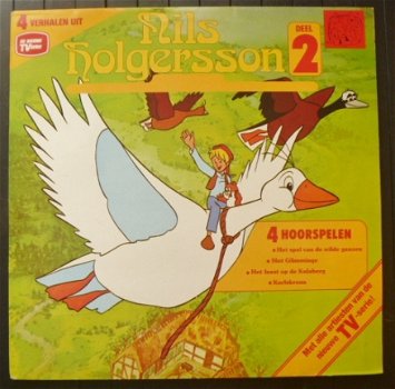 Nils Holgersson - deel 2 - kinderLP - 4 hoorspelen - 1