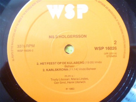 Nils Holgersson - deel 2 - kinderLP - 4 hoorspelen - 4