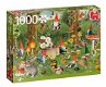 Jumbo - Gnomes at the Forest Edge - 1000 Stukjes Nieuw - 2 - Thumbnail