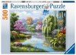 Ravensburger - Romantiek bij de Vijver - 500 Stukjes Nieuw - 2 - Thumbnail