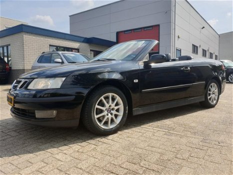 Saab 9-3 Cabrio - 1.8t Linear Leder Airco Youngtimer - 1