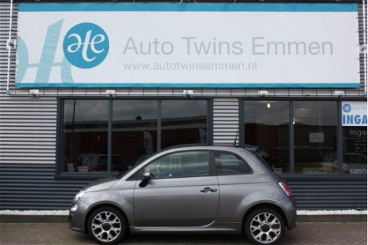 Fiat 500 - 0.9 TwinAir 500 SPORT XENON LEDER AIRCO PDC 16''LM-VELGEN - 1