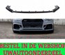 Audi RS3 8V Facelift Voorspoiler Spoiler Splitter Versie 2 - 1 - Thumbnail