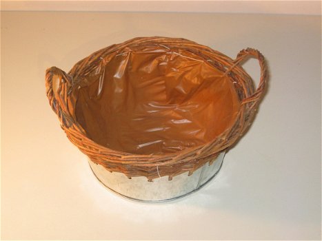 Rieten Mandje 24cm - 3