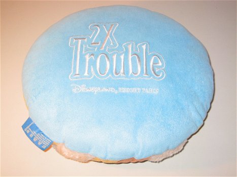 Kussen - Knabbel En Babbel - 2 X Trouble - Disney - 2