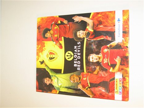 Volledig Belgian Red Devils Stickeralbum - Panini - Carrefour - WK 2014 - 1