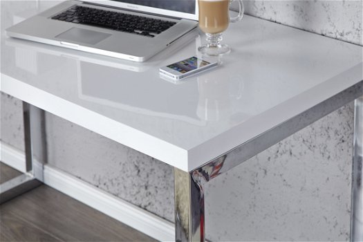 Hoogglans bureau 120 cm - 4