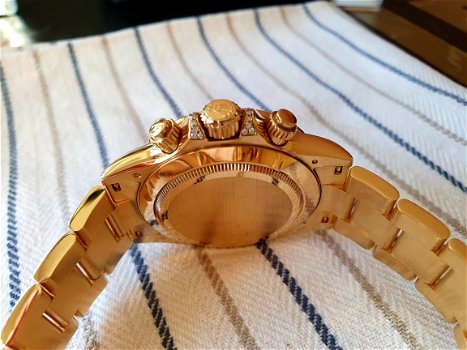 Rolex Daytona horloge 116528 in 18K geel goud. - 2