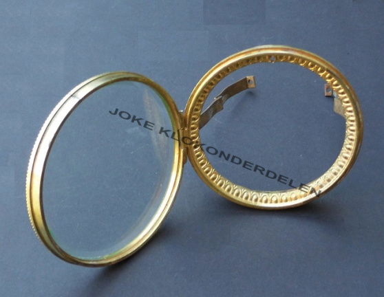 Franse pendule deur = gesl vlak glas 39850 - Afbeelding 2