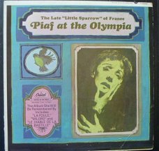 Edith Piaf - Piaf at the Olympia - LP MONO