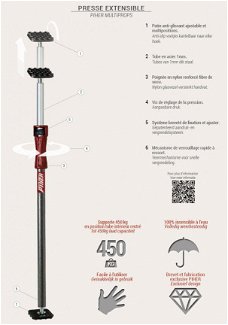 Piher Multi-Steun/Multiprops 200 cm tot 375 cm Nr. 1 - P4