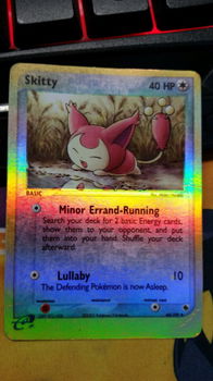 Skitty 44/109 (reverse) Ex Ruby & Sapphire gebruikt - 1