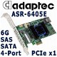 Adaptec ASR-6405E SAS SATA RAID PCI-e x1 Controller | 4-Port - 1 - Thumbnail
