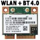 HP ThinClient t620 Wireless N + Bluetooth 4.0 Mini PCIe Card - 1 - Thumbnail