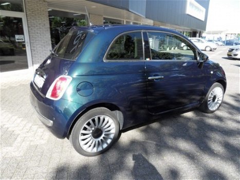 Fiat 500 - 1.2 LOUNGE Panorama Dak PDC Airco LM blueme - 1