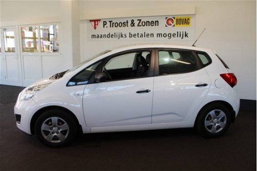 Kia Venga - 1.4 CVVT Seven airco / navigatie / wit - 1