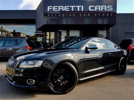 Audi S5 - 4.2 FSI 354PK QUATTRO S-LINE PANODAK LEDER 20 INCH LMV NAVI 6VERSN XENON PDC - 1