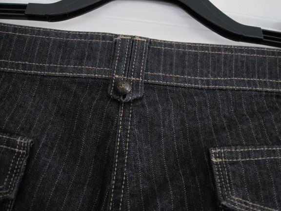 Korte broek One Touch grijs met streepje maat 46. - Afbeelding 4