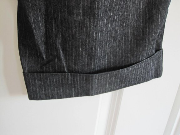Korte broek One Touch grijs met streepje maat 46. - Afbeelding 5
