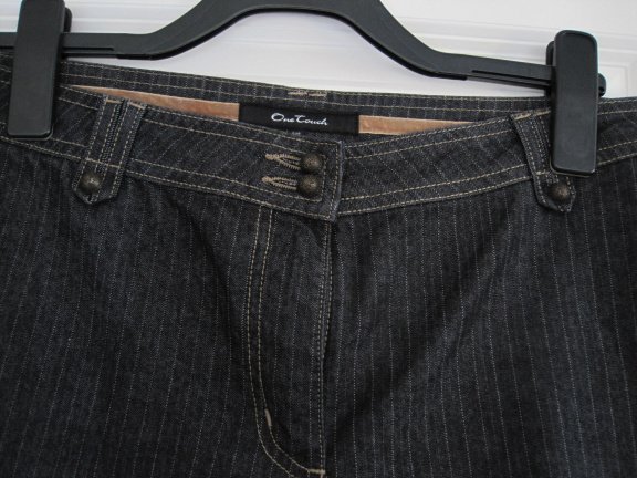 Korte broek One Touch grijs met streepje maat 46. - Afbeelding 8
