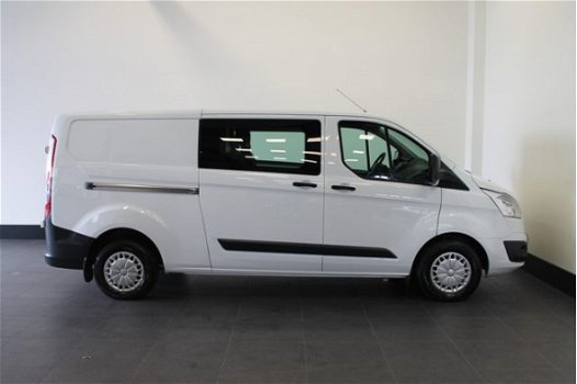 Ford Transit Custom - 2.2 TDCI L2 - Dubbel Cabine - Airco - Navi - € 10.900, - Ex - 1