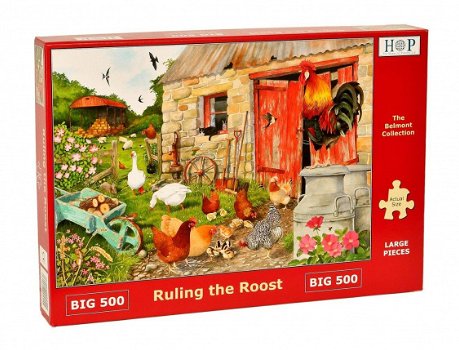 House of Puzzles - Ruling the Roost - 500 XL Stukjes Nieuw - 2