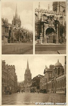 Engeland High Street & St. Mary's, Oxford 1930 - 1