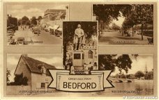Engeland Greetings from Bedford 1957