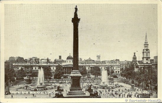 Engeland Trafalgar Square, London 1951 - 1
