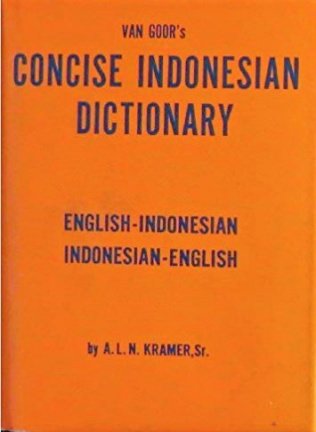 Concise Indonesian Dictionary - nr. 1