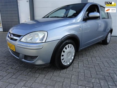 Opel Corsa - 1.2-16V Enjoy kleine zuinige 5 deurs airco - 1