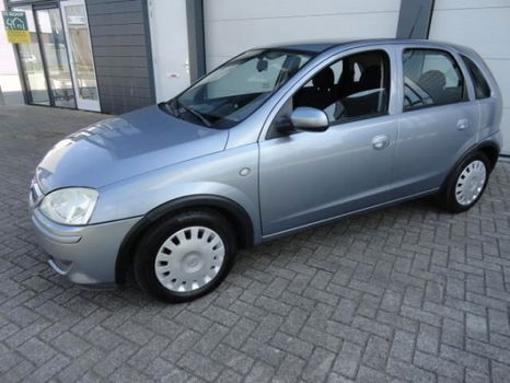 Opel Corsa - 1.2-16V Enjoy kleine zuinige 5 deurs airco - 1