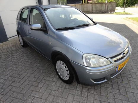 Opel Corsa - 1.2-16V Enjoy kleine zuinige 5 deurs airco - 1