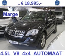 Mercedes-Benz M-klasse - 450 CDI V8 4x4 AHK 3500kg MARGE