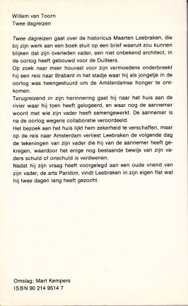 Willem van Toorn: Twee dagreizen - Afbeelding 2